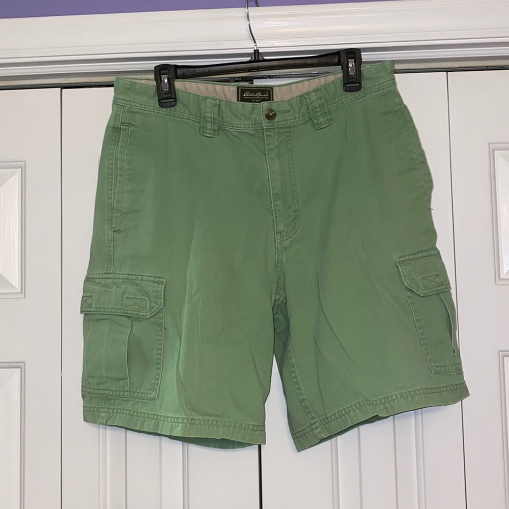 Eddie Bauer Men’s 35 seafoam green shorts
